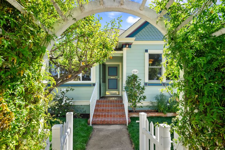560 Addison Avenue, Palo Alto. Home listed by Brian Chancellor.