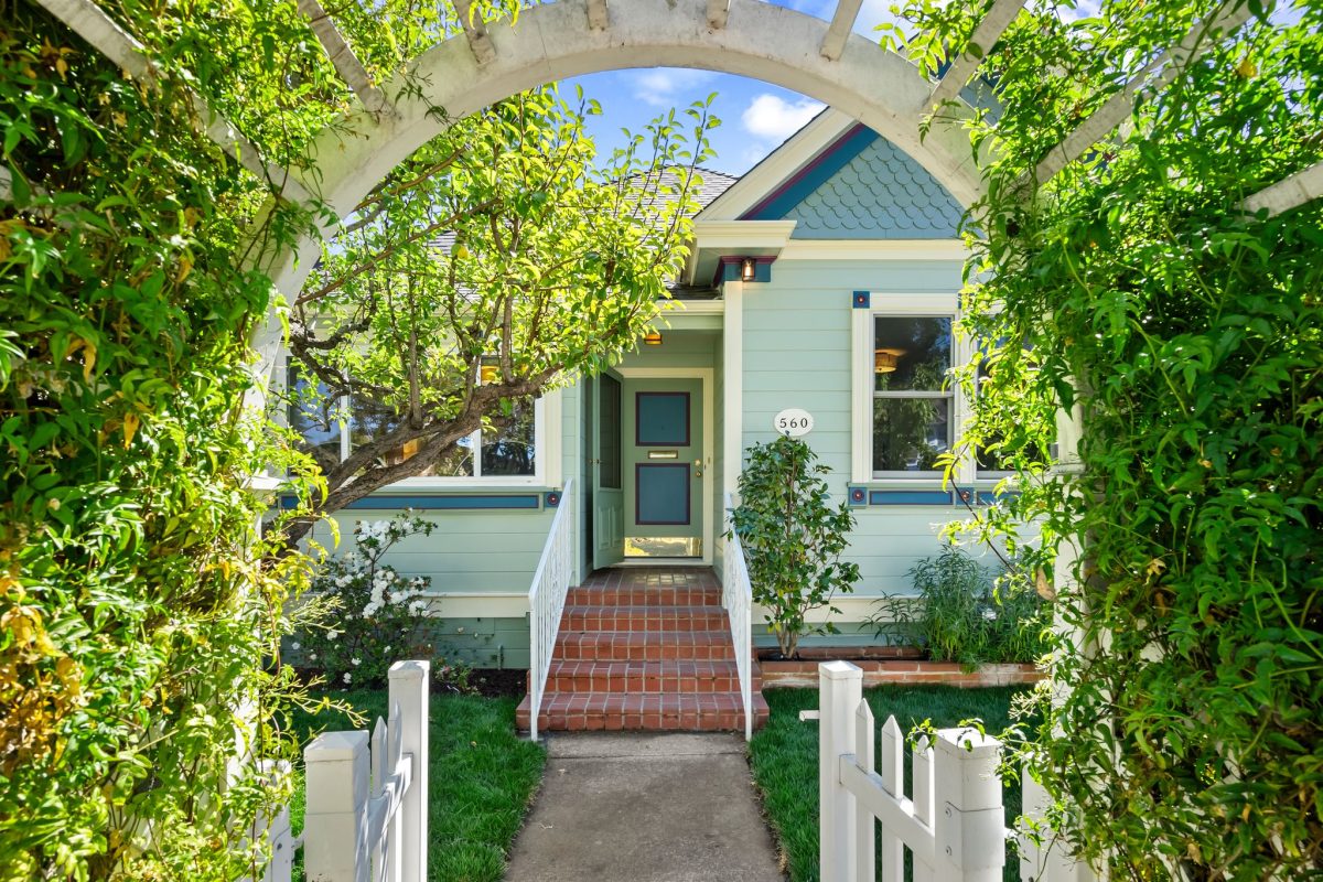 560 Addison Avenue, Palo Alto. Home listed by Brian Chancellor.